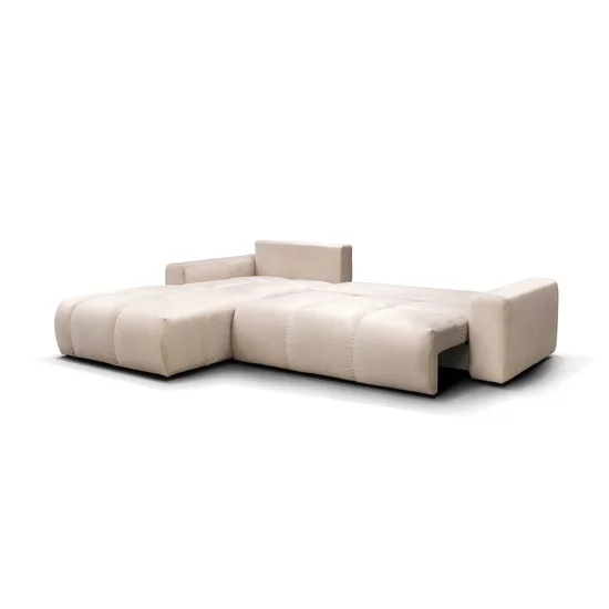 Colțar Atlantic extensibil, cu ladă de depozitare și arcuri independente, 306x224x92 cm picture - 11