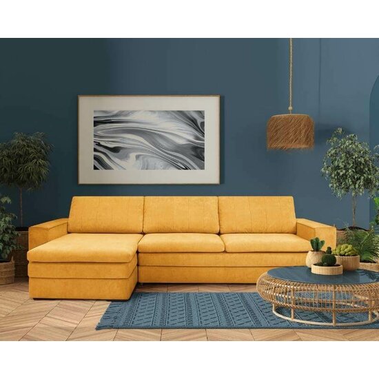 Coltar extensibil Atlanta, spațiu generos, tapițerie premium, 300x106 cm, culoare personalizată picture - 5