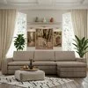 Coltar extensibil Atlanta, culoare personalizabila - 300x106 cm, spațiu generos, tapițerie premium picture - 1