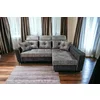 Colțar Paris Tip 1 extensibil,  culoare personalizabila - 240x165 cm, cu ladă de depozitare, saltea memory foam și micro pocket, structură din fag picture - 5