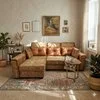 Colțar Paris Tip 1 extensibil,  culoare personalizabila - 240x165 cm, cu ladă de depozitare, saltea memory foam și micro pocket, structură din fag picture - 1