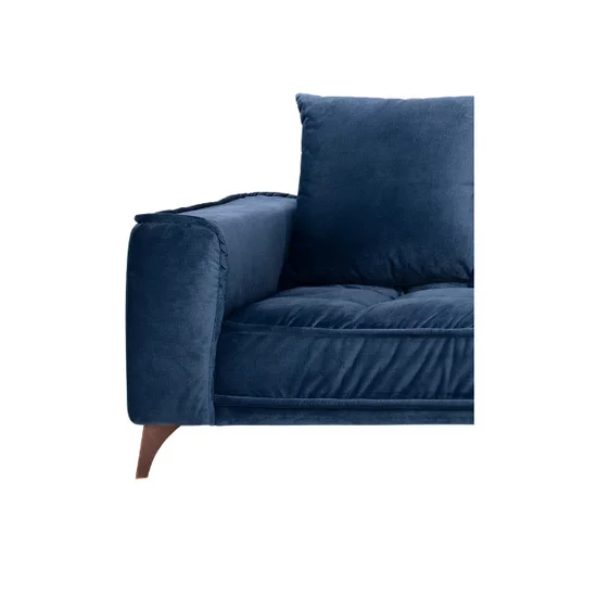 Colțar fix Belavio Set 2, cu șezut matlasat și picioare metalice, 288x210x92 cm, culoare la alegere picture - 6