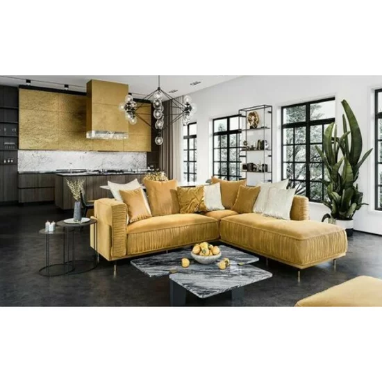 Colțar Bellissa Set 2, Modular Cu Spațiu Generos, Confort Premium, 295x250x109 cm, Culoare La Alegere picture - 3