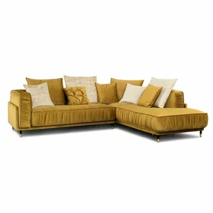 Colțar Bellissa Set 2, Modular Cu Spațiu Generos, Confort Premium, 295x250x109 cm, Culoare La Alegere