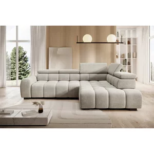 Coltar Bull L- 297x205x97 cm cu reglaj electric si tetiere reglabile