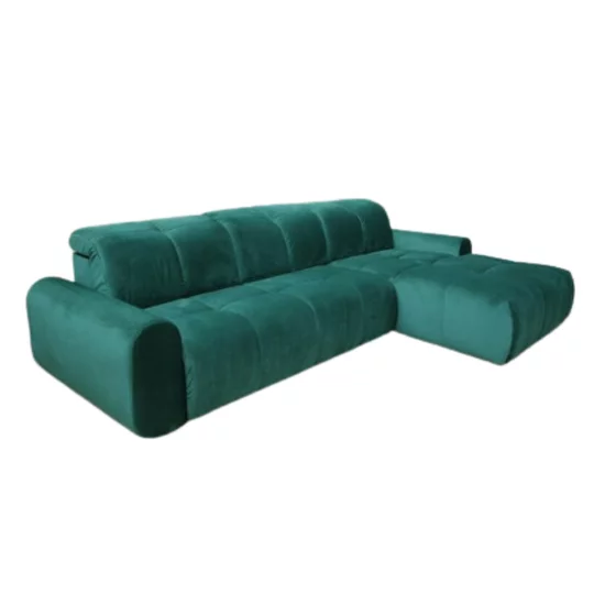 Colțar Bullet extensibil, cu tetiere reglabile, tapițat cu stofă, 294x194x80 cm picture - 6