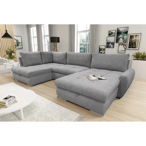 Colțar Canyon, extensibil cu spațiu de dormit 290x160 cm, spumă poliuretanică și arcuri, 325x172x88 cm, personalizabil