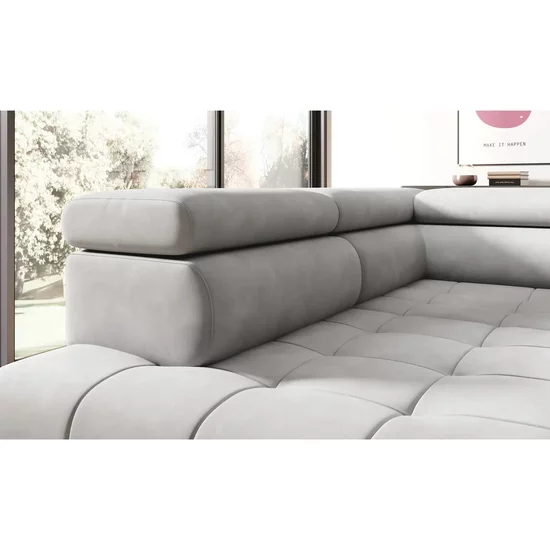 Coltar CHIVAS - 278x197x98 cm, materiale personalizabile gama Premium, cu reglaj electric si tetiere reglabile picture - 4