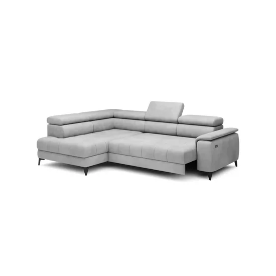 Coltar CHIVAS - 278x197x98 cm, materiale personalizabile gama Premium, cu reglaj electric si tetiere reglabile picture - 6
