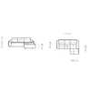 Coltar Colombo Mini Cu Reglaj Electric 275x182 cm picture - 5