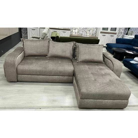 Colțar extensibil Monza, 2 locuri, ladă depozitare, structură lemn masiv + PAL, saltea relaxa, 290x185x110 cm, personalizabil picture - 3