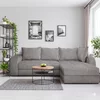 Colțar extensibil Monza, 2 locuri, ladă depozitare, structură lemn masiv + PAL, saltea relaxa, 290x185x110 cm, personalizabil picture - 1