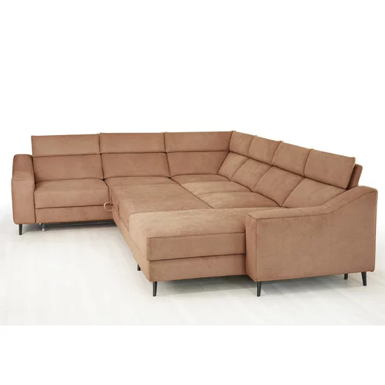 Coltar cu insulă Malibu U, spațiu generos, tapițerie premium, 145/88/93 cm, culoare personalizată picture - 5