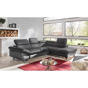 Colțar Florenta I, extensibil cu tetiere reglabile, ramă din lemn masiv, 266x214 cm, culoare personalizată