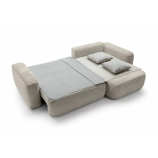 Colțar extensibil Billy, ladă de depozitare, stofă premium raiata, pațiu de dormit generos, dimensiuni 264 x 162 x 82 cm picture - 7