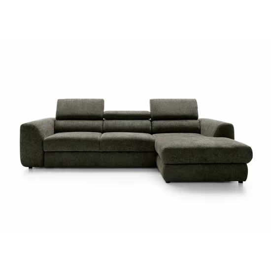 Colțar extensibil Bluvel l, ladă de depozitare generoasă, spațiu de dormit, stofă catifelată premium, dimensiuni 292 x 186 cm picture - 2