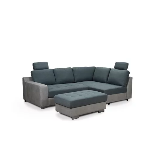 Colțar extensibil Arco, tetiere rabatabile și spătar reglabil, cadru lemn și poliuretan, 262x241 cm, diverse culori picture - 8