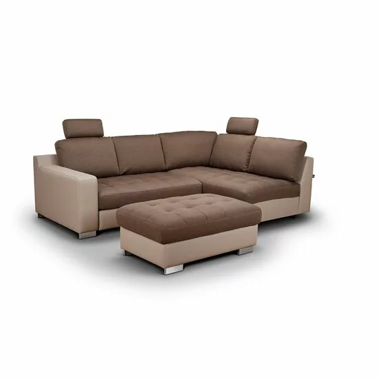 Colțar extensibil Arco, tetiere rabatabile și spătar reglabil, cadru lemn și poliuretan, 262x241 cm, diverse culori picture - 10