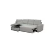 Colțar extensibil Armorio, design modern, confort sporit, material textil premium, 240x173 cm, gri picture - 9