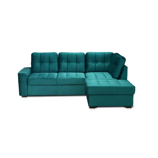 Colțar extensibil Armorio, design modern, confort sporit, material textil premium, 240x173 cm, gri picture - 2