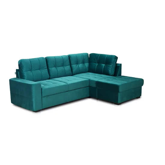 Colțar extensibil Armorio, design modern, confort sporit, material textil premium, 240x173 cm, gri picture - 4