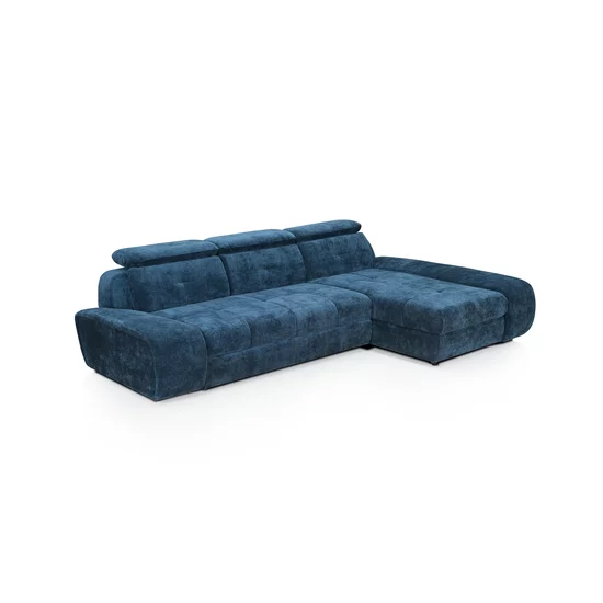 Coltar extensibil Blood Mic, L298 x l183 cm, cu lada depozitare, tetiere reglabile, diverse culori picture - 3