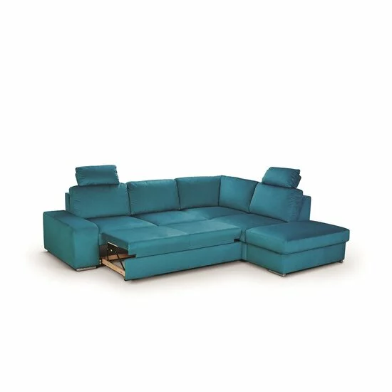 Colțar extensibil Brazilia,culoare personalizabila - 286x242 cm, tetiere rabatabile și brațe reglabile, cadru lemn și poliuretan picture - 16