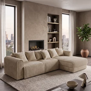 Coltar extensibil Diana - 345X290, suprafata de dormit 160x200 cm, culoare personalizabila