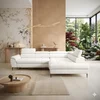 Coltar extensibil EMPOLI L,  289X218X94 cm, materiale personalizabile, gama Premium, cu lada depozitare si tetiere reglabile picture - 1