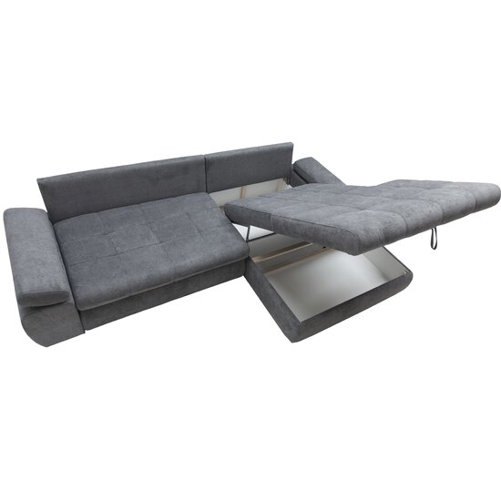 Coltar Extensibil Inferno stofa Aston 17 294x174x88 cm Culoare gri picture - 4