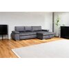 Coltar extensibil Inverto 294x174X88 cm Culoare Gri picture - 1