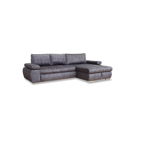 Coltar extensibil Inverto 294x174X88 cm Culoare Gri picture - 2