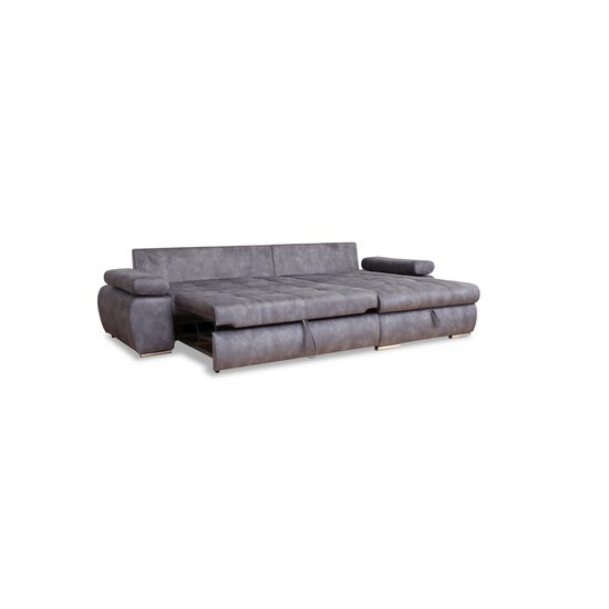 Coltar extensibil Inverto 294x174X88 cm Culoare Gri picture - 3