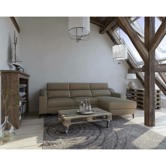 Coltar extensibil Malibu, design modern, tapițerie premium, 145/162/73 cm, culoare personalizată picture - 2