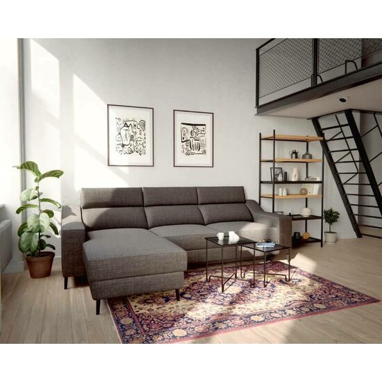 Coltar extensibil Malibu, design modern, tapițerie premium, 145/162/73 cm, culoare personalizată picture - 3