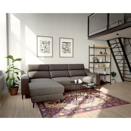 Coltar extensibil Malibu, design modern, tapițerie premium, 145/162/73 cm, culoare personalizată picture - 3