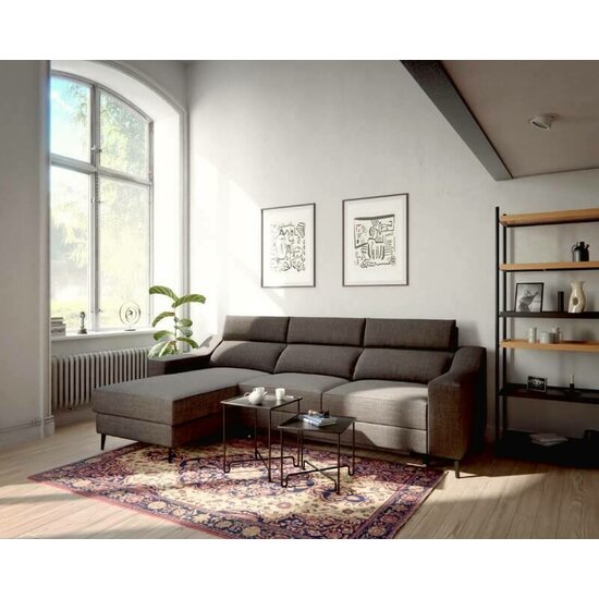 Coltar extensibil Malibu, design modern, tapițerie premium, 145/162/73 cm, culoare personalizată picture - 4