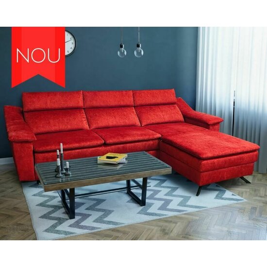 Coltar extensibil Monte Carlo, cu spațiu depozitare, tapițerie premium, 260/162/92 cm, culoare personalizată picture - 4