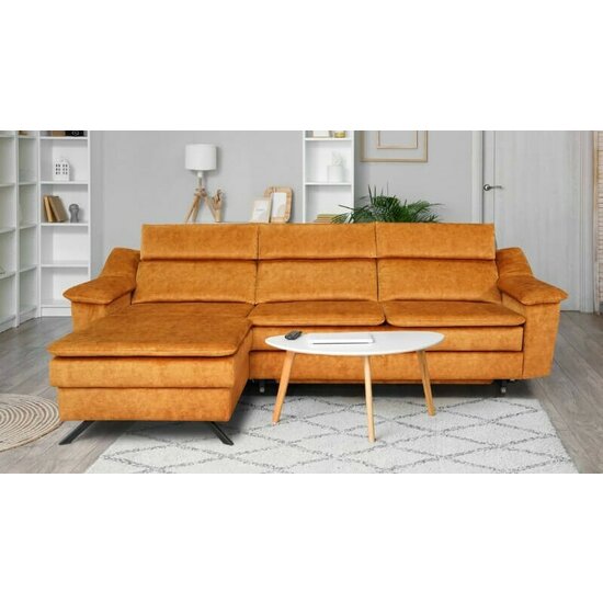 Coltar extensibil Monte Carlo, cu spațiu depozitare, tapițerie premium, 260/162/92 cm, culoare personalizată picture - 2