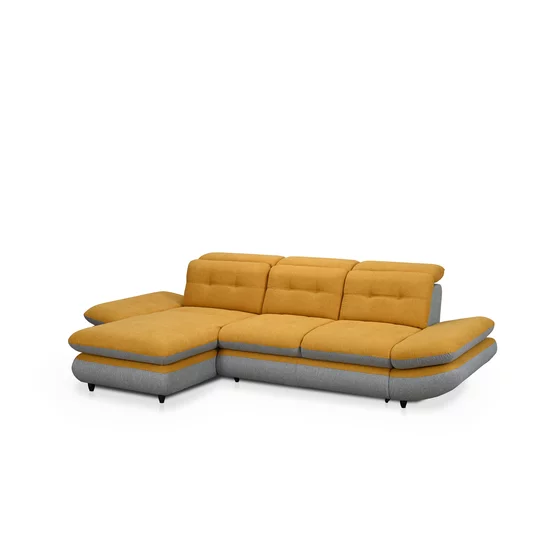 Colțar extensibil Strategos Mic, extensie tip sertar, cadru lemn și poliuretan, 297x181 cm, diverse culori picture - 6