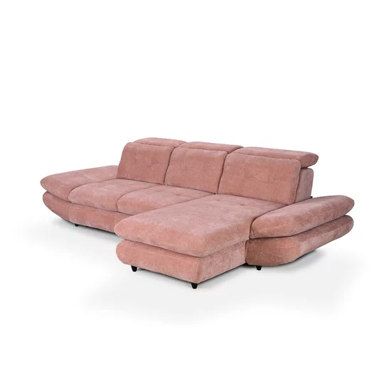 Colțar extensibil Strategos Mic, extensie tip sertar, cadru lemn și poliuretan, 297x181 cm, diverse culori picture - 5