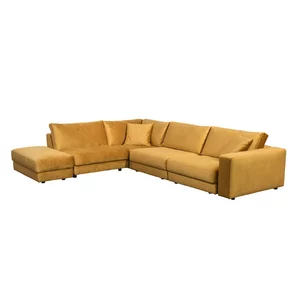 Colțar Rio Set 5 extensibil, modular, confort premium, tapițerie personalizabilă, 314(304)x260x88 cm, culoare personalizată