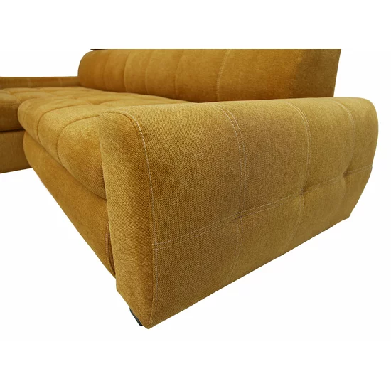 Colțar Fenix N, design modern cu influențe industriale, spumă poliuretanică și arcuri, stofă rezistentă, 277x175x88 cm, personalizabil picture - 4