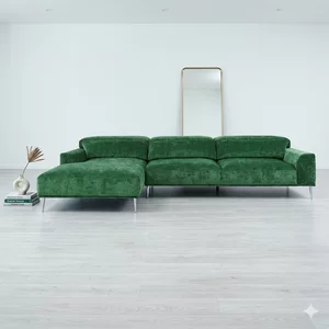 Coltar fix Sarah, design elegant, tapițerie de calitate, 325x120 cm, culoare personalizată