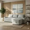 Colțar Gio Extensibil, Montaj Reversibil Stânga/Dreapta, Material Personalizabil, 230x155 cm picture - 2