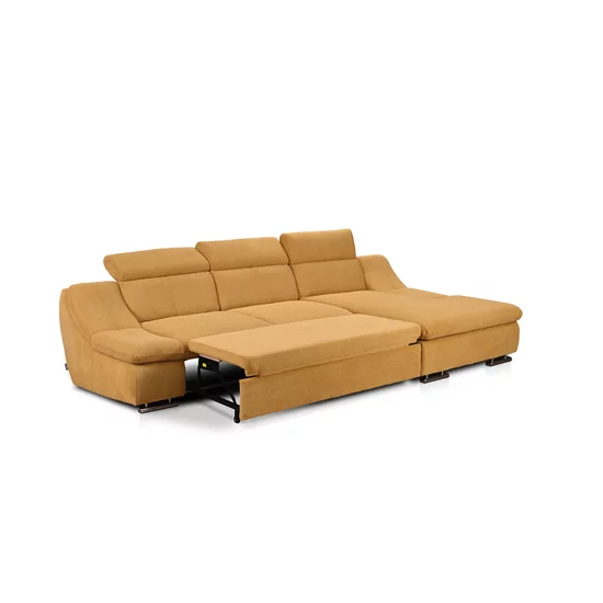 Colțar Helix extensibil, tetiere rabatabile, ladă depozitare, arcuri sinusoidale, 309x181x82 cm, culoare personalizată picture - 6
