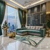 Colțar Lima Tip 1 extensibil, culoare personalizabila - 240x165 cm, cu ladă de depozitare, structură din fag și saltea din spumă picture - 1