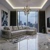Colțar Lima Tip 2 extensibil, culoare personalizabila - 316x165 cm, cu ladă de depozitare, structură din brad și saltea cu memorie picture - 2