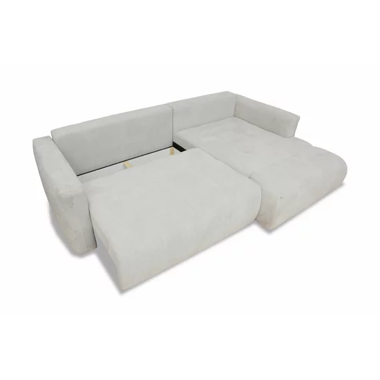 Colțar London N, extensibil cu spațiu depozitare, spumă poliuretanică și arcuri sinusoidale, stofă rezistentă, 276x172x93 cm, personalizabil picture - 2