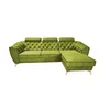 Grup extensibil Lotus, culoare personalizabila - 265x175cm, tetiere reglabile și ladă integrată, funcție de dormit și confort sporit, structură din fag masiv picture - 8